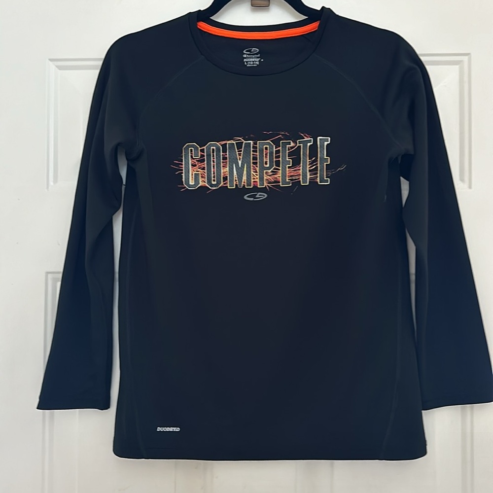 C9 by Champion Black Compete Long Sleeve Shirt Large